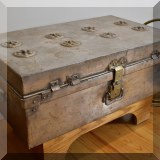 D51. The Two Brothers “Matoppo” steel trunk. 